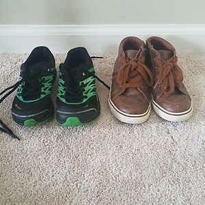 Boys tennis shoe lot